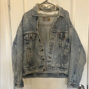 Levi's Distressed Denim Jacket